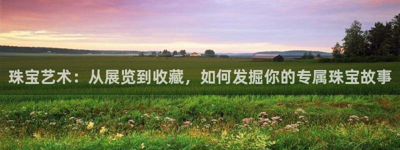 新宝那2O5O5O：珠宝艺术：从展览到收藏，如何发掘你的专属珠宝故事