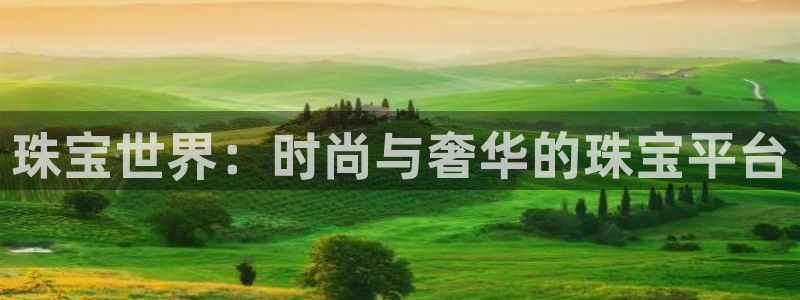 新宝5-：珠宝世界：时尚与奢华的珠宝平台