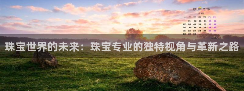 新宝5官网67五壹叁八：珠宝世界的未来：珠宝专业的独特视角与革新之路