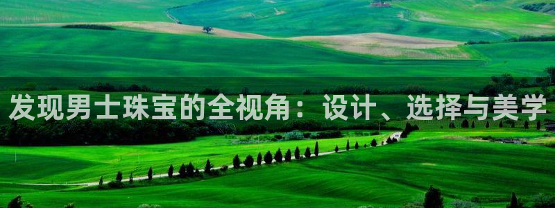 新宝5招商：发现男士珠宝的全视角：设计、选择与美学