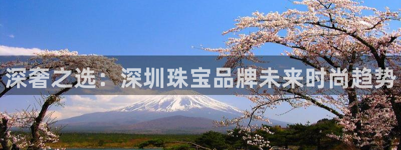 新宝5手机版：深奢之选：深圳珠宝品牌未来时尚趋势