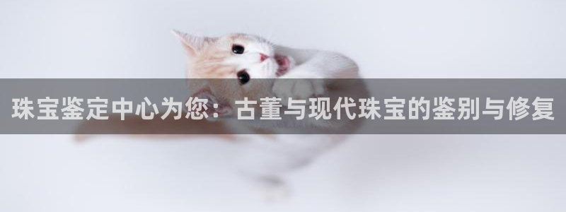 新宝5 代理：珠宝鉴定中心为您：古董与现代珠宝的鉴别与修复