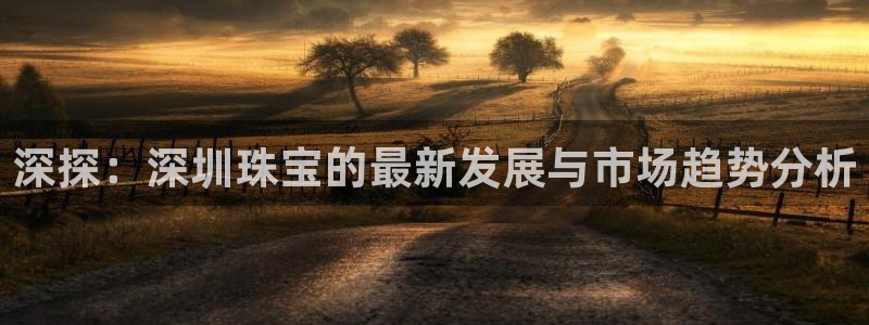 新宝5卫74OOO5：深探：深圳珠宝的最新发展与市场趋势分析