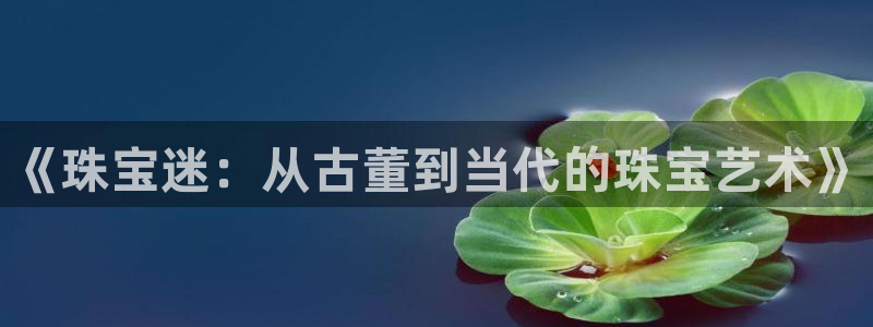 新宝5登录入口网址：《珠宝迷：从古董到当代的珠宝艺术》