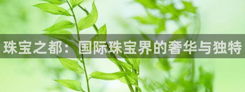 新宝5什么时候上市：珠宝之都：国际珠宝界的奢华与独特