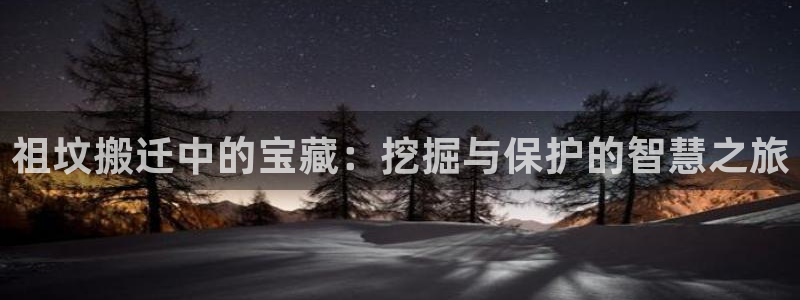 新宝5直属：祖坟搬迁中的宝藏：挖掘与保护的智慧之旅